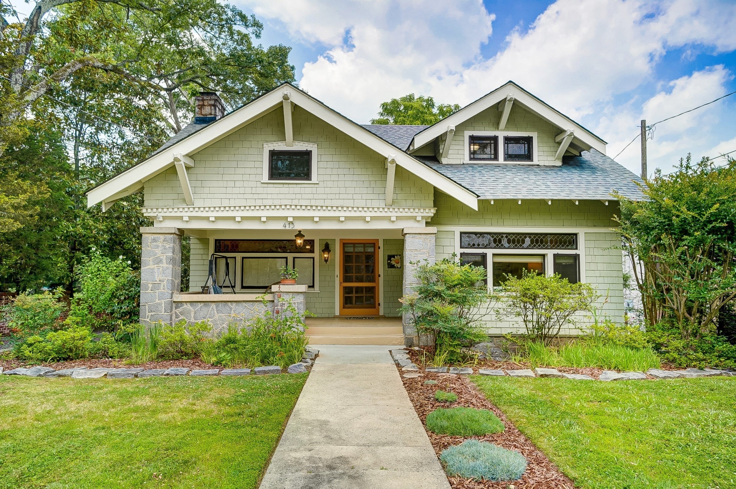 Front Exterior of House with Porch